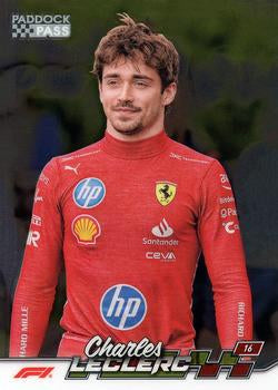Charles Leclerc #3 Paddock Pass - Chrome