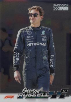 George Russell #5 Paddock Pass - Chrome