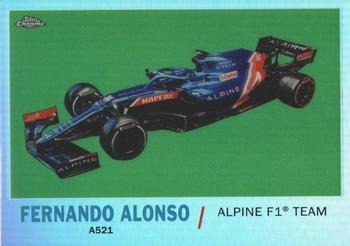 Fernando Alonso #T61-FA 1961 Topps Sports Cards
