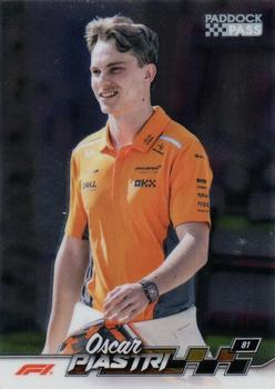 Oscar Piastri #8 Paddock Pass - Black