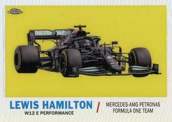 Lewis Hamilton #T61-LH 1961 Topps Sports Cards