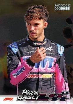 Pierre Gasly #10 Paddock Pass - Black