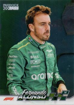 Fernando Alonso #11 Paddock Pass - Chrome