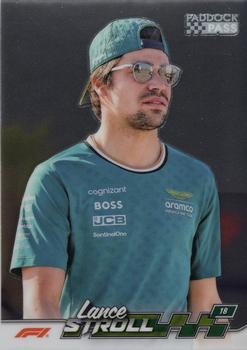 Lance Stroll #12 Paddock Pass - Chrome