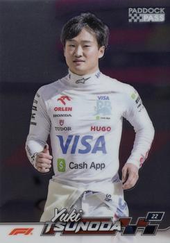 Yuki Tsunoda #17 Paddock Pass - Chrome
