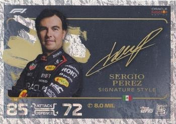 Sergio Perez Signature #18