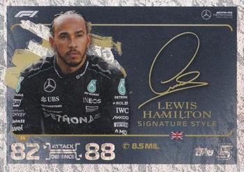 Lewis Hamilton Signature #24