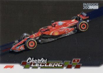 Charles Leclerc #33 Paddock Pass - Chrome