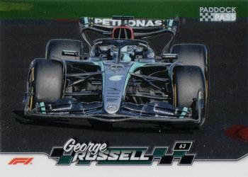 George Russell #35 Paddock Pass - Chrome