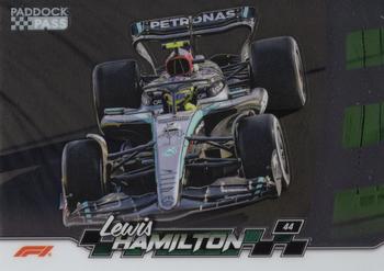 Lewis Hamilton #36 Paddock Pass - Chrome