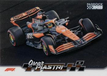 Oscar Piastri #38 Paddock Pass - Chrome