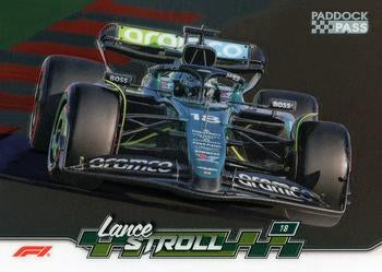 Lance Stroll #42 Paddock Pass - Chrome