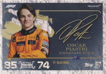 Oscar Piastri Signature #45