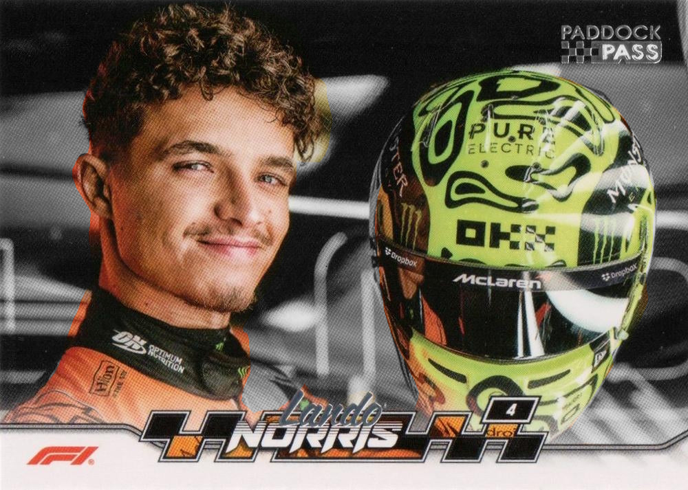 Lando Norris #57 Paddock Pass - Black