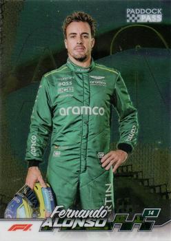 Fernando Alonso #61 Paddock Pass - Black