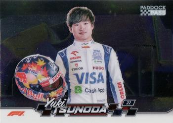 Yuki Tsunoda #67 Paddock Pass - Chrome
