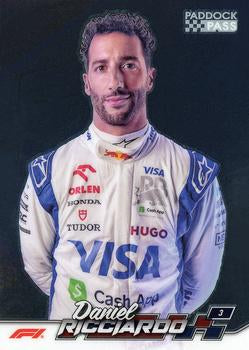 Daniel Ricciardo #68 Paddock Pass - Black