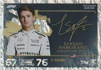 Logan Sargeant Signature #72