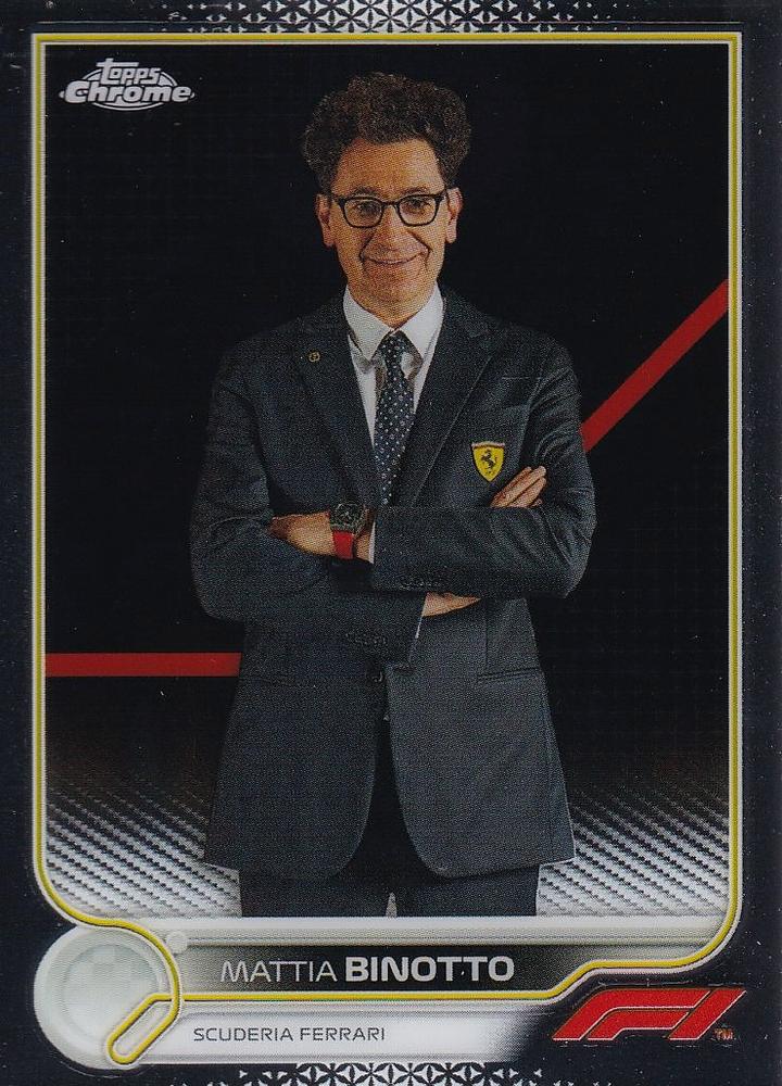 Mattia Binotto #103 Refractor