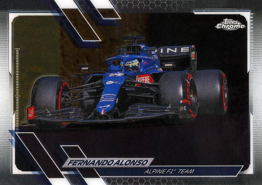Fernando Alonso #104 Refractor