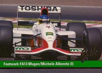 Footwork FA13 Mugen / Michele Alboreto #10