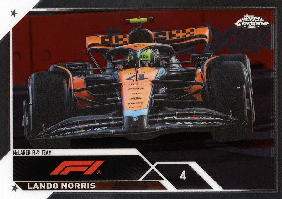 Lando Norris #112 Refractor
