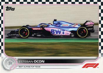 Esteban Ocon #116 Flagship - Checkered Flag