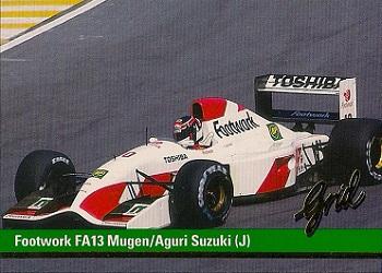 Footwork FA13 Mugen / Aguri Suzuki #11