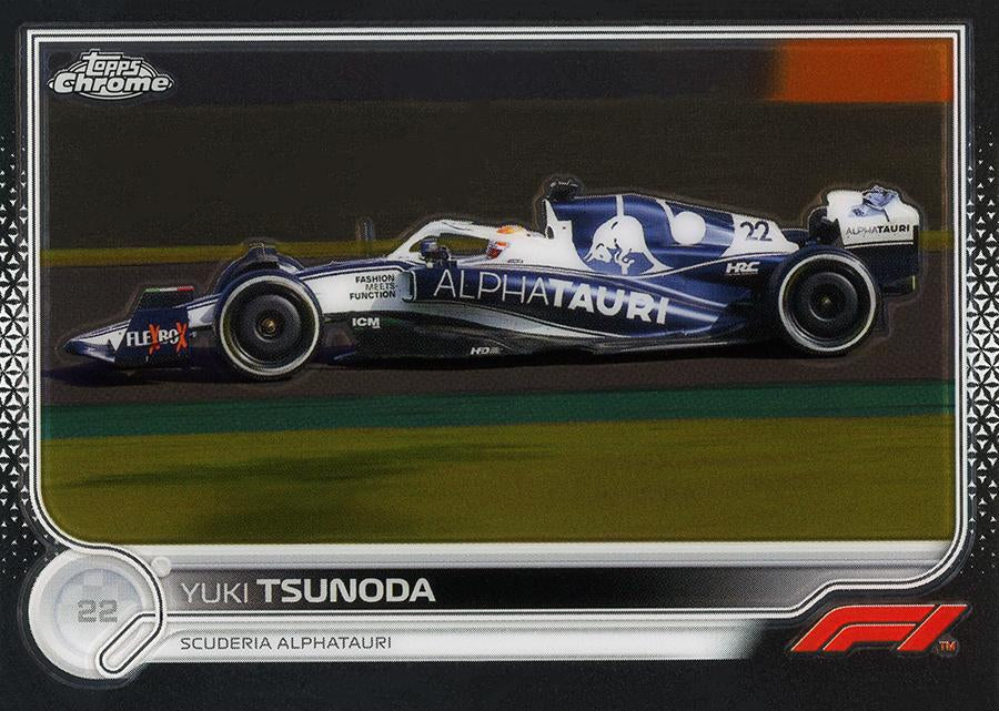 Yuki Tsunoda #122 Refractor