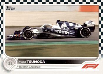 Yuki Tsunoda #122 Flagship - Checkered Flag