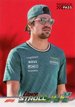 Lance Stroll #12 Paddock Pass - Red
