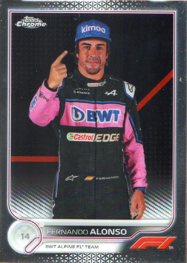 Fernando Alonso #13 Refractor