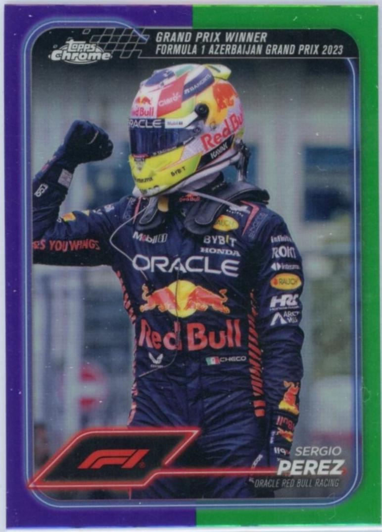 Sergio Perez #146 Purple / Green