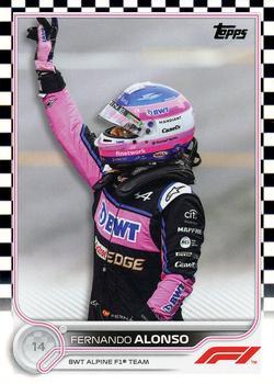 Fernando Alonso #14 Flagship - Checkered Flag