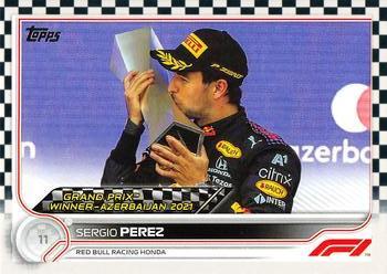 Sergio Perez #156 Flagship - Checkered Flag