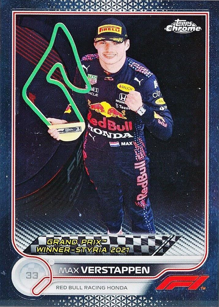 Max Verstappen #158 Refractor