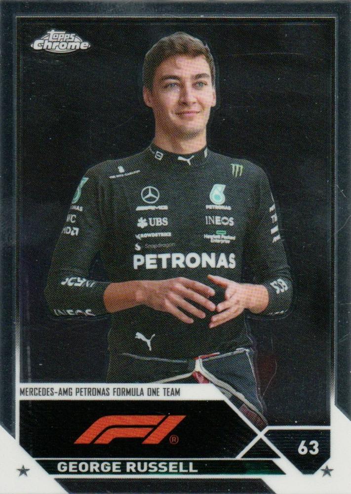 George Russell #15 Refractor