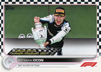 Esteban Ocon #161 Flagship - Checkered Flag