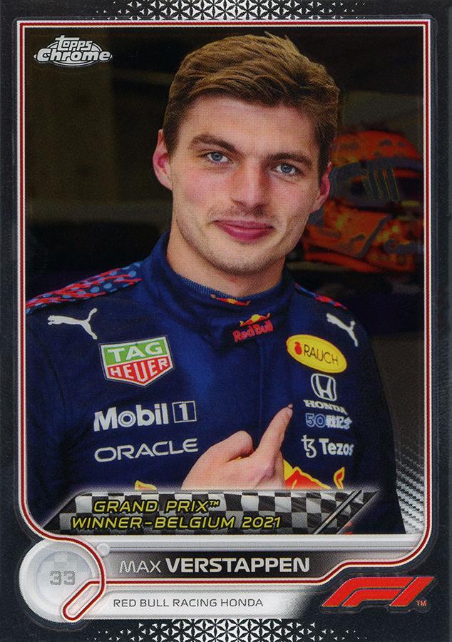 Max Verstappen #162 Refractor