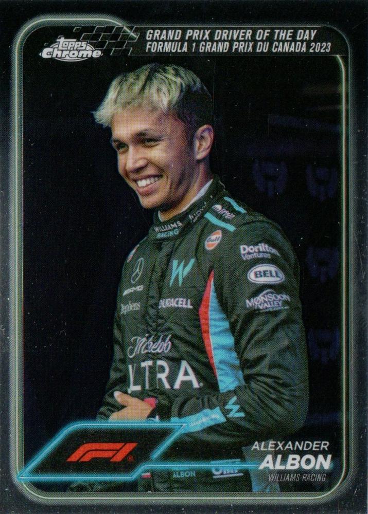 Alexander Albon #166 Refractor