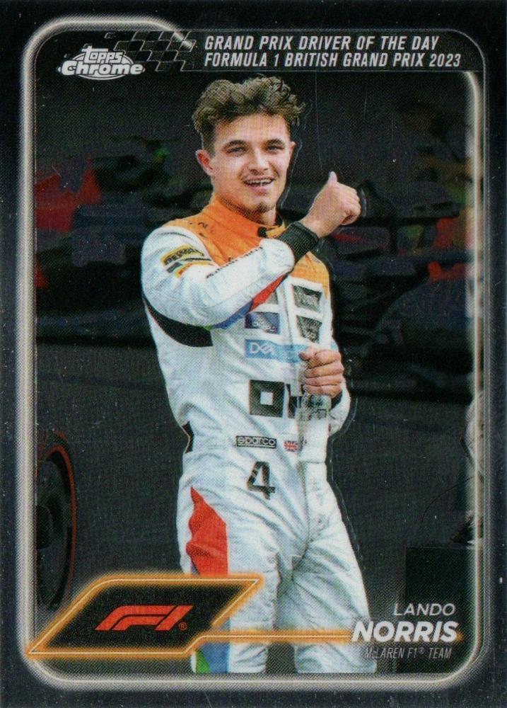Lando Norris #168 Refractor