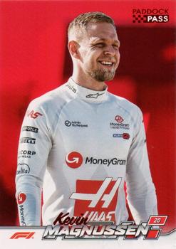 Kevin Magnussen #16 Paddock Pass - Red