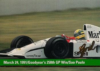 March 24, 1991/Goodyear's 250th GP Win/Sao Paolo #189