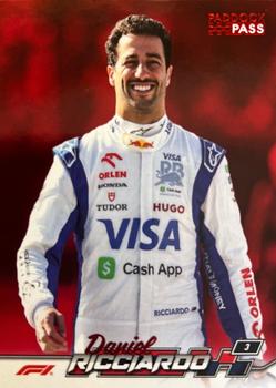 Daniel Ricciardo #18 Paddock Pass - Red
