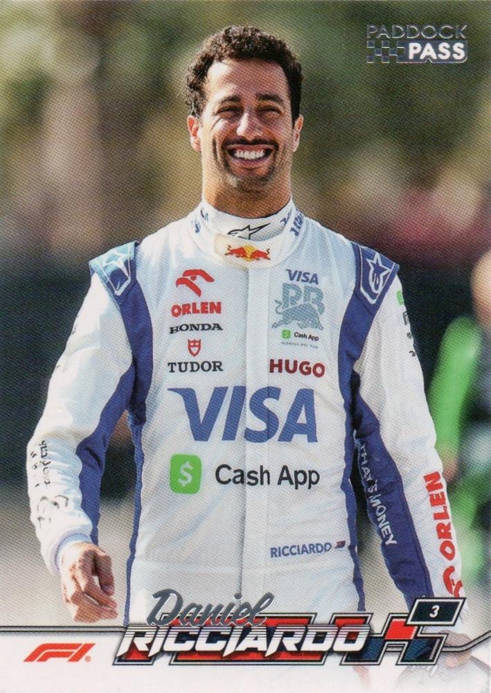Daniel Ricciardo #18 Paddock Pass