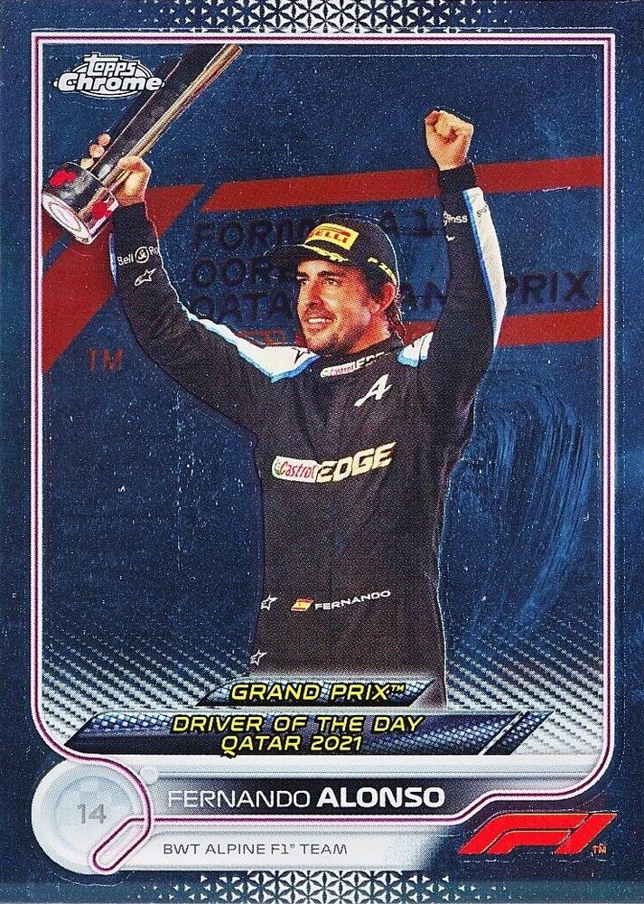 Fernando Alonso #191 Refractor
