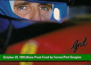 October 29, 1991/Alain Prost Fired by Ferrari/Port Douglas Scuderia #197