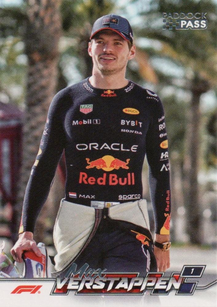 Max Verstappen #1 Paddock Pass