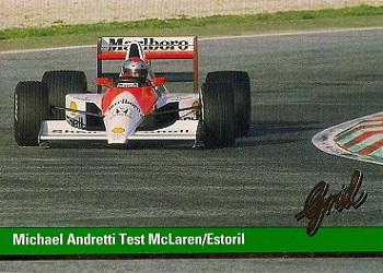 Michael Andretti Test McLaren/Estoril #200