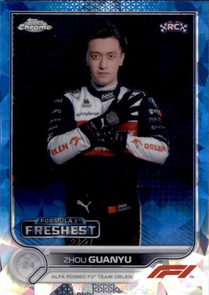 Zhou Guanyu #200 Sapphire